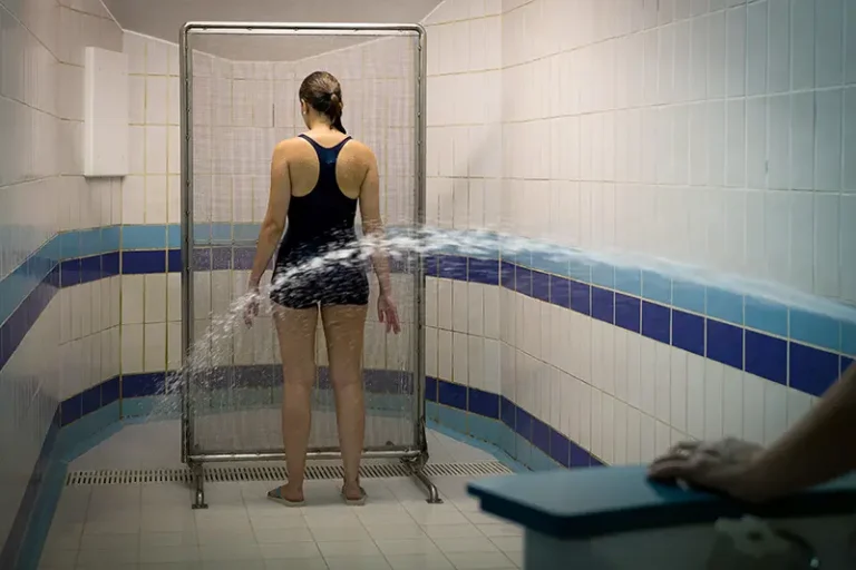 Duche termal direcionado nas Termas das Caldas da Felgueira