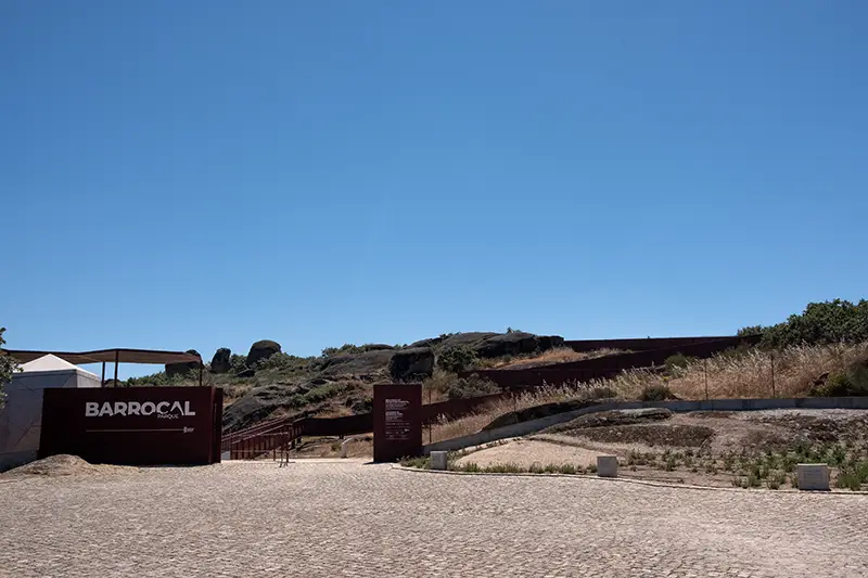 Entrada do Parque do Barrocal em Castelo Branco