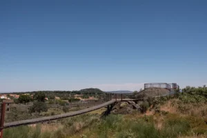 Interior do Parque do Barrocal em Castelo Branco
