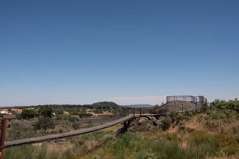 Interior do Parque do Barrocal em Castelo Branco