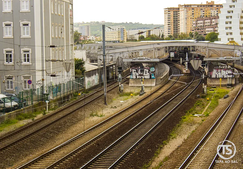 Linhas ferroviárias e estação urbana em Lisboa, contexto prático de como circular em Lisboa sem complicações