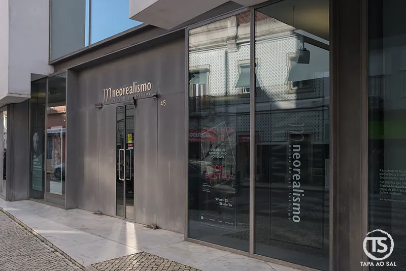 Entrada do Museu do Neo-Realismo em Vila Franca de Xira