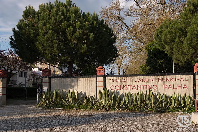Vista junto ao Jardim Municipal Constantino Palha em Vila Franca de Xira
